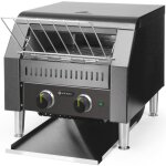 Hendi - grille - pain double passage pour deux toasts 230v 2240w - noir