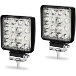 Hengda - 2pcs phare de travail led 48w led phare travail projecteur feupcs antibrouillard pour voiture ...