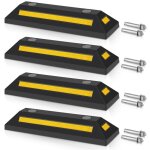 Hengda 4x but�e de parking aide au stationnement aide au stationnement r�flecteur caoutchouc dur �bonite ...