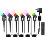 Swanew lot de 6 projecteur de jardin à led avec piquet de terre. éclairage de jardin avec prise étanche ... Swanew lot de 6 projecteur de jardin à led avec piquet de terre. éclairage de jardin avec prise étanche ...