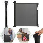 Hengmei - barrire de scurit barrire scurit bb (0  140 cm) extensible et enroulable d'escaliers ...