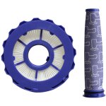 Hepa post filter & pre filter remplacement pour dyson dc40 animal / multi floor / total clean aspirateur, ...