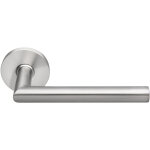 Heracles - b�quille double sur rosace jade slim inox poli bec de cane diam�tre 16mm b - inox - sl01