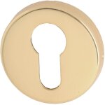 Heracles - paire de rosace morgan type cl i finition laiton poli b - morga - lp07