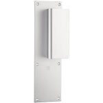 Heracles - poign�e pali�re aluminium type bastille 70x250mm argent bec de cane i - 231103