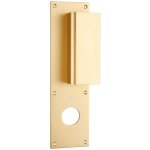Heracles - poign�e pali�re aluminium type bastille 70x250mm champagne trou de 34 i - 231102tr34