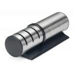 Aiguiseur de couteaux manuel  cylindre en acier inoxydable herzberg hg8102