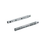 Hettich - 2 coulisses � sortie partielle pour tiroir 17 mm 10 kg, l. 18. 5 / 26 mm