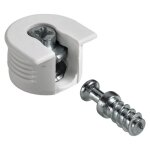 Hettich lot de 8 ferrures d'assemblage pour meubles, hettich