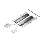 Hettich - syst�me d'ouverture push to open silent pour coulisses actro avec silent system - 8 � 20 kg ...