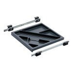 Tirette - plumier - capacit� de charge : 2 kg - d�cor : noir - hauteur : 31, 4 mm - largeur : 380 mm ...