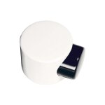 Hewi - butoir de porte au sol 615 90 d. 52mm h. 42, 5mm 90 noir profond montage sur cheville - 615 90 ...