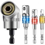 Hexagonale adaptateur set, embout visseuse a choc adaptateur douille, adaptateur douille 1 / 2 3 / 8 ...