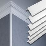 Hexim ? baguette d'angle pvc 2 m�tres 10x10mm ? r�sistante aux uv et intemp�ries ? protection d'ar�tes ...