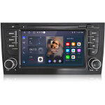 Hexinex autoradio android 14 compatible carplay 2 + 32 go pour audi a6 4b2 4b5 c5 1997 - 2005