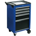 Heytec - servante datelier vide, 5 tiroirs
