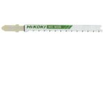 Lot de 5 lames pour scie sauteuse proline hikoki 750044 - 3 - 30mm nette - hcs l. 75 coupe bois