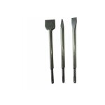 Hikoki - set de 3 burins sds + (pic + plat + b�che) - hitachi
