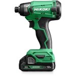 Hikoki ? visseuse � chocs 18v 140nm avec 2 batteries 2. 0ah ? �clairage led ? moteur brushless ? wh18dawcz ...
