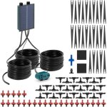 Hillvert - système d'irrigation solaire - 50 gouttes - tuyau de 10 m Hillvert - système d'irrigation solaire - 50 gouttes - tuyau de 10 m