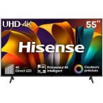 Hisense - tv led 55a6n - 55 4k uhd - dolby vision - smart tv - 3xhdmi - bords ultra fins Hisense - tv led 55a6n - 55 4k uhd - dolby vision - smart tv - 3xhdmi - bords ultra fins