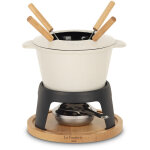 Hkoenig fondue 4 personnes - mont joly - couleur beige