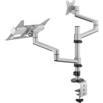 My wall - hl52l simple support de table pour écran 43, 2 cm (17') - 81, 3 cm (32') argent réglable en ... My wall - hl52l simple support de table pour écran 43, 2 cm (17') - 81, 3 cm (32') argent réglable en ...