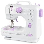 Hofuton machine  coudre 12 ponits portable ajustables multifonction fil et vitesse double avec bobine ...