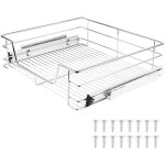 Wyctin - hofuton panier de cuisine en acier ? rangement pour placard, gain d'espace avec systme coulissant ...