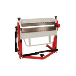 Plieuse � t�le manuelle poutre inf�rieure segment�e - l. 1 270 mm - �p. max 2 mm - holzmann