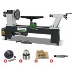 Pack tour � bois 305x460mm + mandrin 100 mm + jeu 8 burins + mandrin � couronne + arbre holzstar db460xl ...