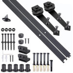 Kit de porte coulissante systme galandage pour porte paisseur 35 - 45 mm largeur max. 1 m charge max. ...