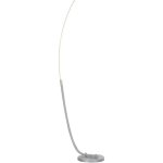 Lampadaire arc design led - luminosit rglable - h. 147 cm - alliage alu.