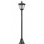 Outsunny luminaire extrieur solaire lampadaire lanterne classique led 40 lm dim. 18l x 18l x 160h cm ...