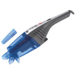 Hoover jive lithium aspirateur � main bleu transparent