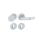 Hoppe - garniture fs san fran. fs - e58 / 42h / 42hs / 1301 va f69 d / k ts 40 - 65mm pz rd. - 10722429 ...