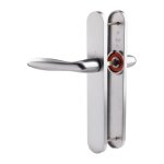Hoppe - poign�e de porte int�rieure - verona et cie - gris - bec de cane - 195 mm
