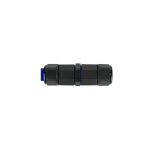 Connecteur de c�ble �tanche ip68 3 fils noir
