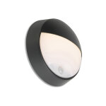 Hortus - led eclairage exterieur avec detecteur de mouvement - 1 lumi�re - � 215 mm - noir - moderne ...