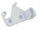 Hotpoint ariston - butoir blanc droit du portillon (113116 - 23857) (c00075600, 482000022686) r�frig�rateur, ...