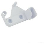 Hotpoint ariston - butoir blanc droit du portillon (113116 - 23862) (c00075600, 482000022686) r�frig�rateur, ...