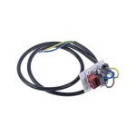 Hotpoint ariston - cordon d'alimentation (1m) sans fiche pour four, cuisinire indesit, whirlpool, ariston ...
