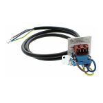 Hotpoint ariston - cordon d'alimentation (1m) sans fiche pour four, cuisini�re indesit, whirlpool, ariston ...