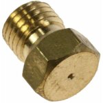 Hotpoint ariston - injecteur, gicleur gaz butane propane 60 d'origine (c00057114, 482000026989) plaque ... Hotpoint ariston - injecteur, gicleur gaz butane propane 60 d'origine (c00057114, 482000026989) plaque ...