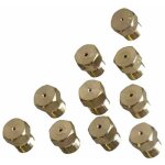 Hotpoint ariston - kit injecteur, gicleur gaz naturel d'origine (c00058924) plaque de cuisson ariston, ...