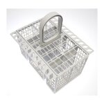 Hotpoint ariston - panier porte couverts gris pour lave vaisselle indesit