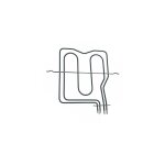 Hotpoint ariston - resistance grill pour four indesit - c00039574