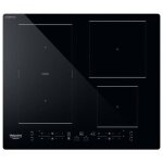 Hotpoint hb 4860c cpne table de cuisson  induction 4 feux 59 cm noir