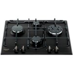 Hotpoint pcn640tanr plaque de cuisson encastrable 59 cm gaz 4 feux anthracite