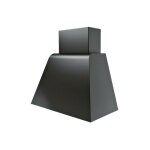 Hotte aspirante brio metal en inox bruni 80 cm